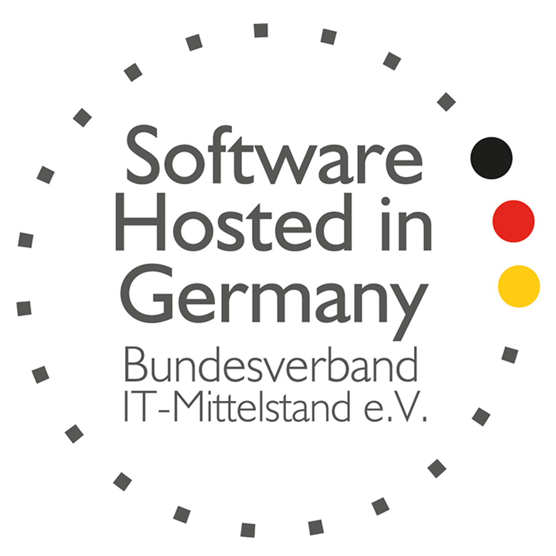 Hosted in Germany - Zertifikat