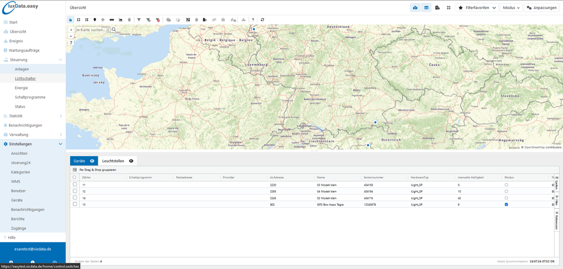 luxData.control - Now also available for luxData.easy!